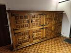 Massief houten meubilair, Huis en Inrichting, Kasten | Buffetkasten, Vintage/ancien, 200 cm of meer, 150 tot 200 cm, 50 tot 75 cm