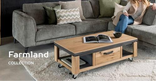 Henders & Hazel Farmaland salontafel voor de woonkamer120x60, Huis en Inrichting, Tafels | Salontafels, Zo goed als nieuw, Minder dan 50 cm
