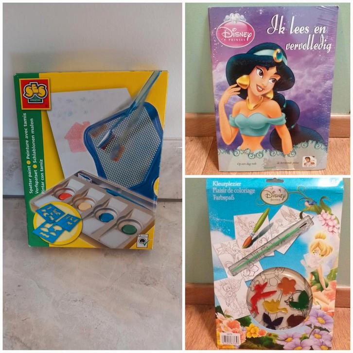 Nieuwe knutselsets; schilderen, tekenen, kleuren, stempels, Hobby en Vrije tijd, Knutselen, Zo goed als nieuw, Knutselwerk, Ophalen of Verzenden