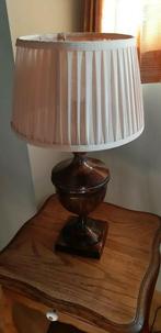 Vintage schemerlamp, Huis en Inrichting, Ophalen, Zo goed als nieuw, Bruin