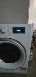 Whirlpool was en droogmachine combi, Elektronische apparatuur, Ophalen, 1200 tot 1600 toeren, 8 tot 10 kg, Zo goed als nieuw
