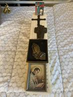 6 bronze en zilveren ornamenten, Antiek en Kunst, Antiek | Religieuze voorwerpen, Ophalen of Verzenden