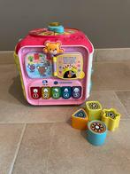 Roze activiteiten kubus vtech, Ophalen, Zo goed als nieuw