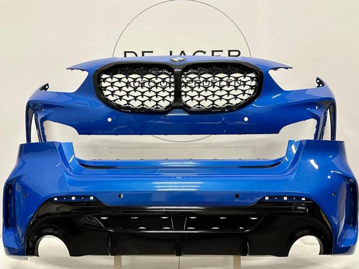 BMW 1 SERIE F40 M PAKKET VOORBUMPER ACHTERBUMPER ORIGINEEL, Auto-onderdelen, Carrosserie, Bumper, BMW, Voor, Gebruikt