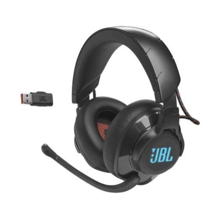 JBL Quantum 610 Wireless gaming headset - Black, Computers en Software, Headsets, Zo goed als nieuw, Over-ear, Draadloos, Gaming headset