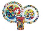 Paw Patrol Kinderservies met Beker - Magnetron, Ophalen of Verzenden, Nieuw