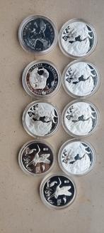 Ensemble de pièces en argent, Enlèvement ou Envoi, Argent