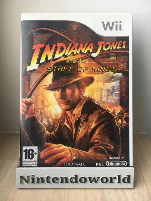 Indiana Jones et le Staff des Rois (Wii), Consoles de jeu & Jeux vidéo, Jeux | Nintendo Wii, Comme neuf, Enlèvement ou Envoi