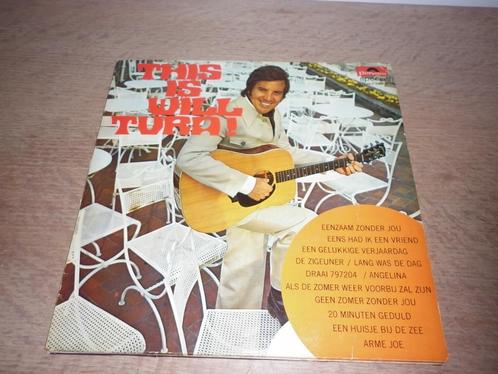 LP This is Will Tura - 1973, Cd's en Dvd's, Vinyl | Nederlandstalig, Ophalen of Verzenden