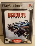 Resident Evil Outbreak PS2 Platinum, Games en Spelcomputers, Ophalen of Verzenden, Zo goed als nieuw