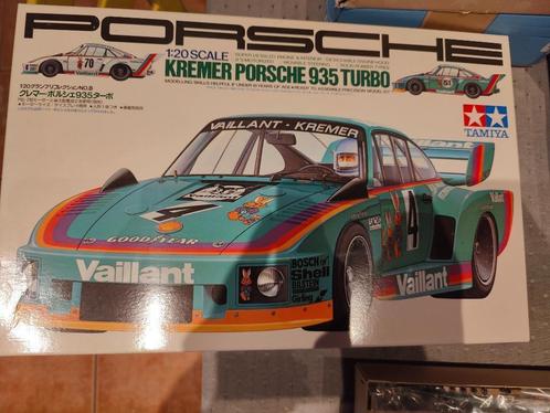 Tamiya Porsche Kremer 935 Turbo 1/20, Hobby en Vrije tijd, Modelbouw | Auto's en Voertuigen, Nieuw, Auto, Groter dan 1:32, Tamiya