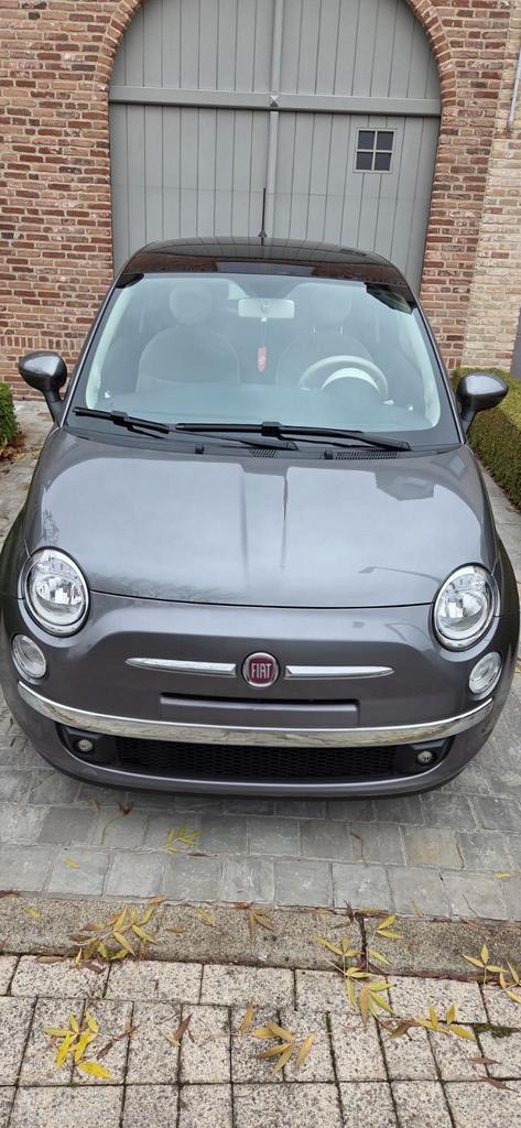Fiat 500 1.2 Lounge 53 000km (12/2013), Auto's, Fiat, Particulier, Bluetooth, Metaalkleur, Benzine, Stadsauto, 3 deurs, Handgeschakeld