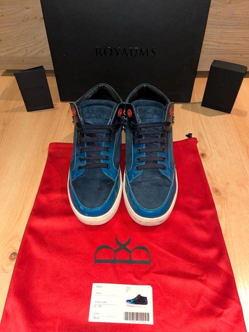 Royaums sneakers (ORIGINEEL!), Kleding | Heren, Schoenen, Zo goed als nieuw, Sneakers, Blauw, Ophalen of Verzenden
