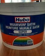 Verf, 10 liter, heel lichtblauw (ice) satin, Bricolage & Construction, Peinture, Vernis & Laque, Neuf, Enlèvement ou Envoi, Peinture