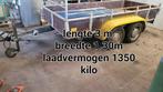 aanhangwagen, Auto diversen, Ophalen, Gebruikt