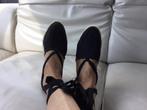 Espadrilles noires à talons carrés taille 38, Vêtements | Femmes, Chaussures, Espadrilles, Enlèvement ou Envoi, Comme neuf, Noir