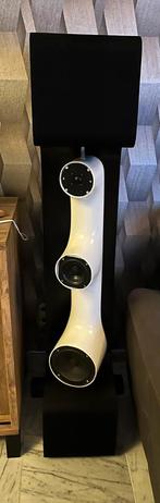 Floating synthese 1, Audio, Tv en Foto, Luidsprekerboxen, Zo goed als nieuw, 120 watt of meer, Front, Rear of Stereo speakers