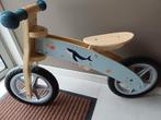 Houten loopfiets, Kinderen en Baby's, Speelgoed | Buiten | Voertuigen en Loopfietsen, Ophalen, Zo goed als nieuw, Loopfiets