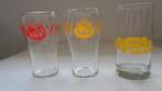 3 verschillende glazen Val Limonade, Ophalen, Zo goed als nieuw, Frisdrankglas