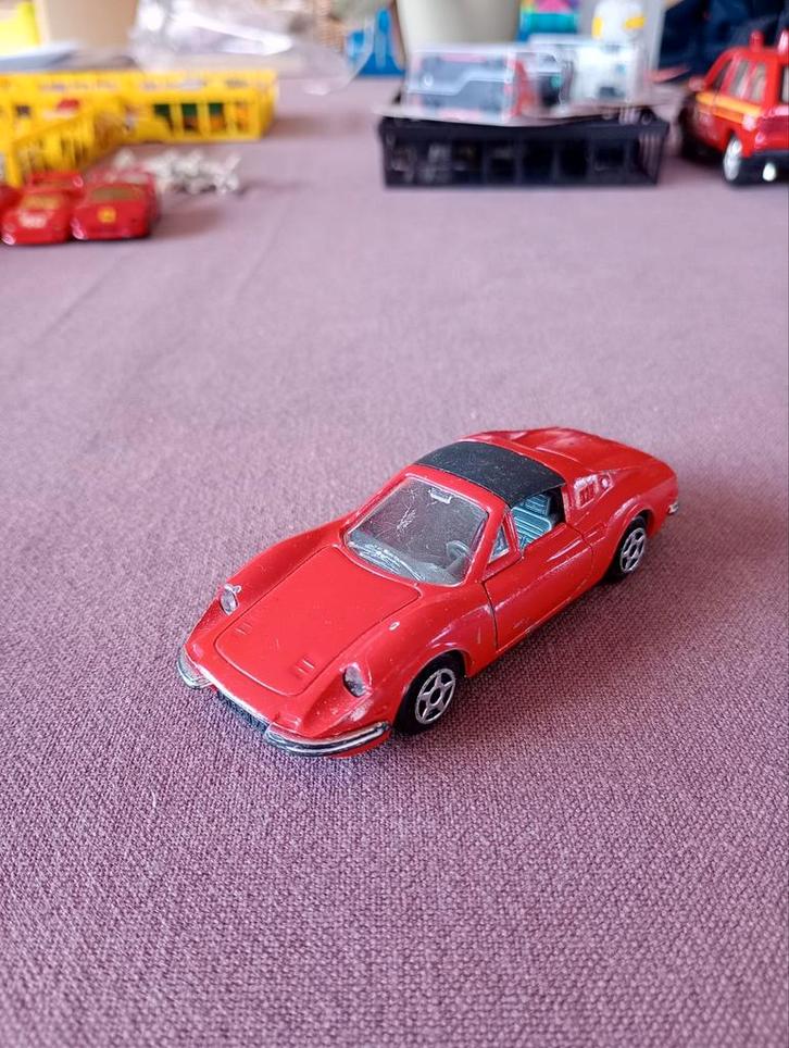 Ferrari 246 GTS, Hobby en Vrije tijd, Modelauto's | 1:43, Zo goed als nieuw, Norev, Ophalen of Verzenden