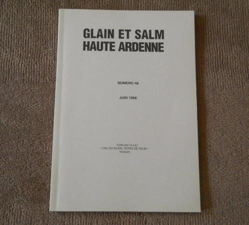 Glain et Salm (N 48 - Juin 1998) - Houffalize  Vielsalm, Boeken, Geschiedenis | Nationaal, Ophalen of Verzenden