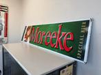 Moreeke bier emaille plaat, Verzamelen, Ophalen, Gebruikt, Reclamebord, Plaat of Schild, Overige merken