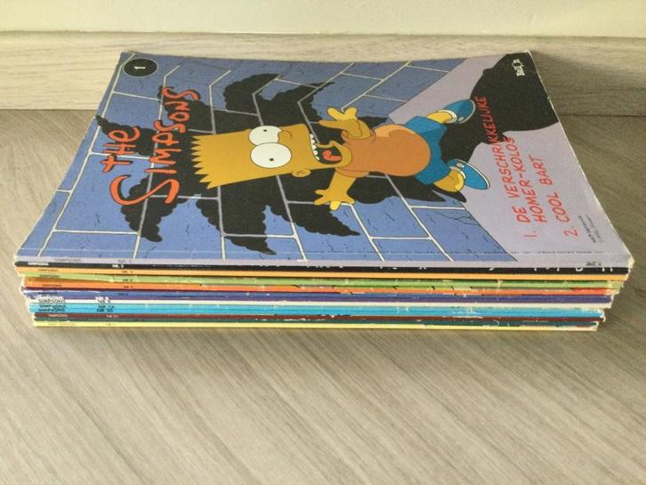 Strips The Simpsons, Boeken, Stripverhalen, Gelezen, Ophalen