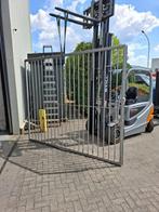Ijzeren Poort 2x 290cmx240cm met palen en panelen, Tuin en Terras, Tuinpoorten, Ophalen, Gebruikt, 200 cm of meer, IJzer