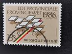 Belgique 1986 - 150 ans de la loi provinciale et des conseil, Enlèvement ou Envoi, Affranchi