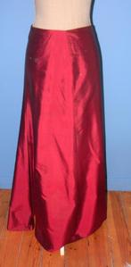 Splendide longue jupe en soie T40, Vêtements | Femmes, Comme neuf, Taille 38/40 (M), Rouge, Enlèvement ou Envoi