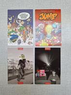 Cambré Jump - 4 postkaarten Strip 2000, Collections, Personnages de BD, Autres personnages, Image, Affiche ou Autocollant, Utilisé