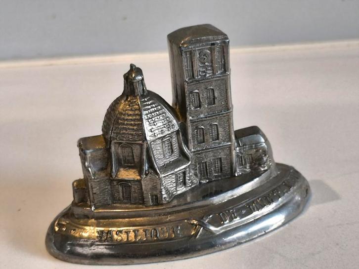 Verzilverd beeld, Basiliek van Scherpenheuvel, Antiek en Kunst, Antiek | Religieuze voorwerpen, Ophalen of Verzenden