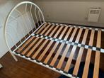 Bed twijfelaar zonder matras, Huis en Inrichting, Slaapkamer | Bedden, Ophalen, Zo goed als nieuw, Twijfelaar