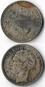 Munteenheid BELGIË 1935-20 FB- LEOPLOD III, Ophalen of Verzenden, Losse munt