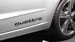 Audi quattro logo sticker, Nieuw, Auto of Motor, Ophalen of Verzenden
