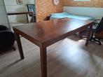 Houten eettafel 175x88cm gebruikt, Ophalen, Gebruikt