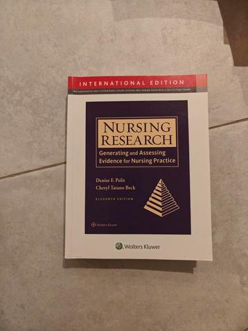 Nursing Research: Generating and Assessing Evidence beschikbaar voor biedingen