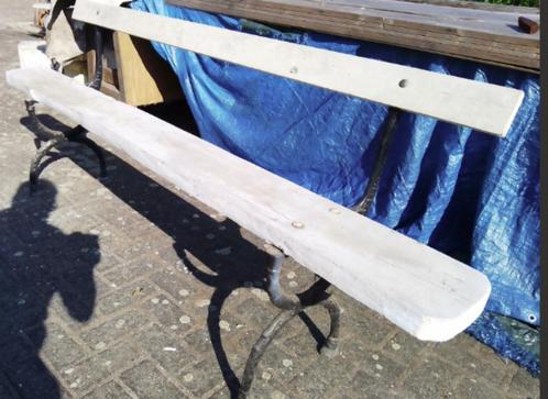 TWEE TUIN  BANKEN, Tuin en Terras, Tuinbanken, Gebruikt, Metaal, Ophalen of Verzenden
