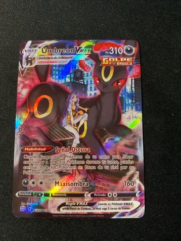 Carte rare Umbreon Vmax, envoyez-moi un message, Enlèvement ou Envoi, Comme neuf