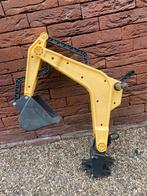 Graafarm traptractor, Ophalen, Gebruikt