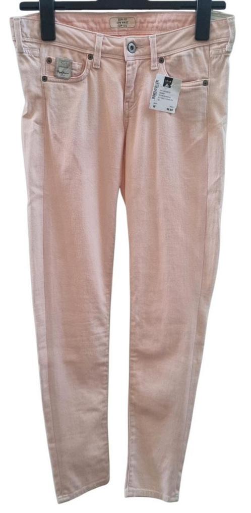 ✨️PEPE JEANS Zalmroze - Maat 26/30 - Nieuw met kaartje✨️, Kleding | Dames, Spijkerbroeken en Jeans, Nieuw, W27 (confectie 34) of kleiner