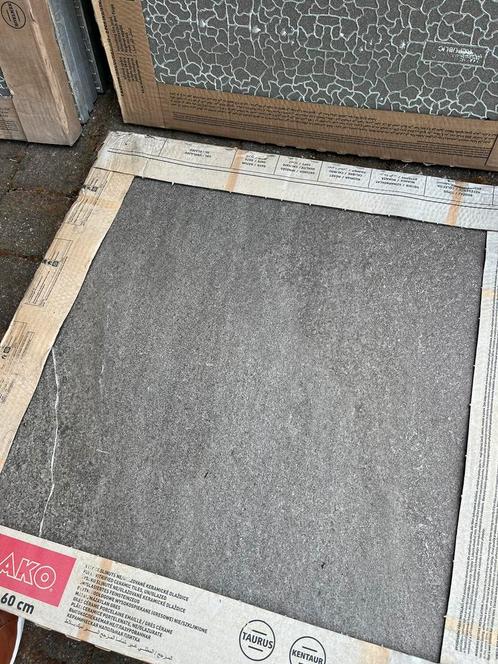 Buitentegel 2cm 60x60 nieuw 32,4m2, Doe-het-zelf en Bouw, Tegels, Nieuw, Ophalen