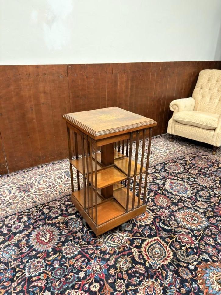 Klassiek Engelse Roterende Boekenmolen, Antiek en Kunst, Antiek | Kantoor en Zakelijk, Ophalen of Verzenden