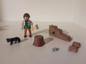 PLaymobil houthakker - compleet beschikbaar voor biedingen