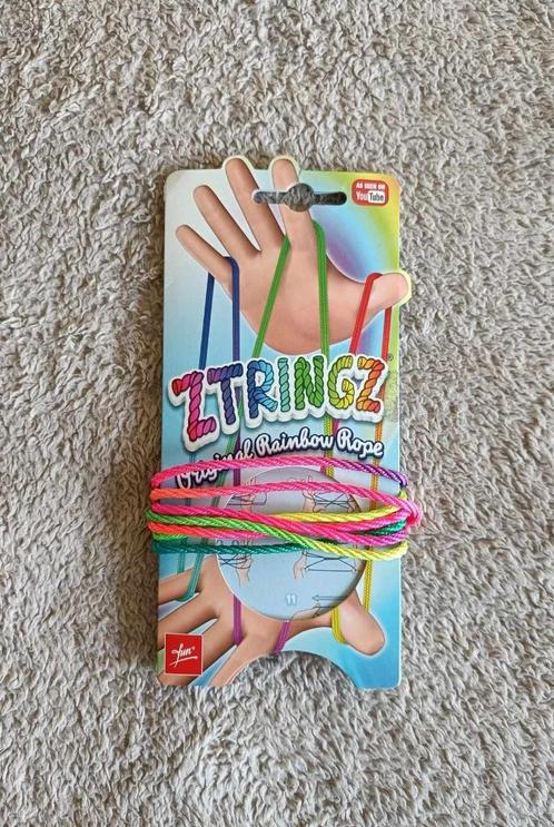 Ztringz - Touw - Vormen maken - Regenboog touw - Spel -€1,50, Kinderen en Baby's, Speelgoed | Educatief en Creatief, Zo goed als nieuw