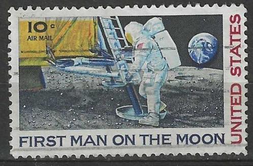 USA 1968/1971 - Yvert 73PA - Eerste mens op de maan (ST), Postzegels en Munten, Postzegels | Amerika, Gestempeld, Verzenden