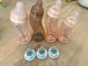 Difrax flessen met extra 123spenen natural beschikbaar voor biedingen