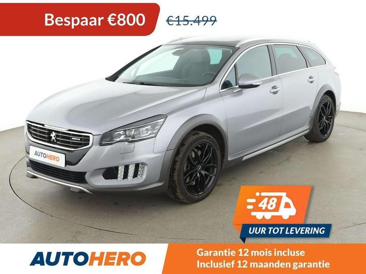 Peugeot 508 2.0 Blue-HDi RXH (bj 2017, automaat), Auto's, Peugeot, Te koop, 4x4, ABS, Achteruitrijcamera, Airbags, Airconditioning