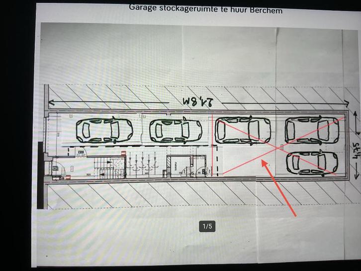 Te huur garage opslagplaats autostaanplaats, Immo, Garages en Parkeerplaatsen, Antwerpen (stad)