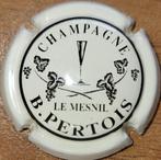 Capsule Champagne Bernard PERTOIS crème & noir nr.01, Enlèvement ou Envoi, Neuf, France, Champagne